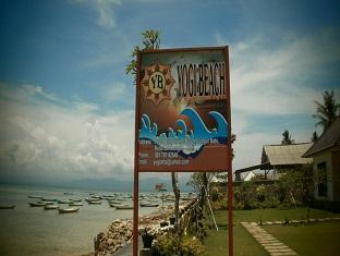 Yogi Beach Bungalow & The Blue Yogi Beach Restaurant レンボンガン島 エクステリア 写真